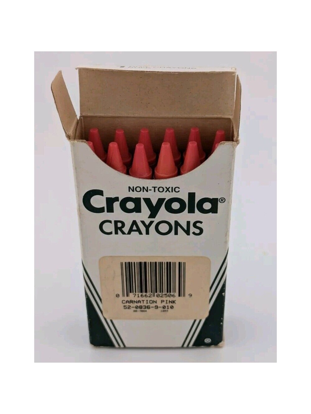 Carnation Pink Crayola Crayons Box Of 12 No. 836